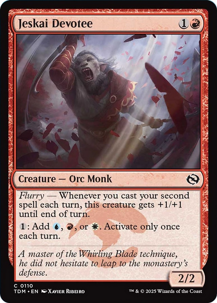 Jeskai Devotee [Tarkir: Dragonstorm] | Mega City Incorporated