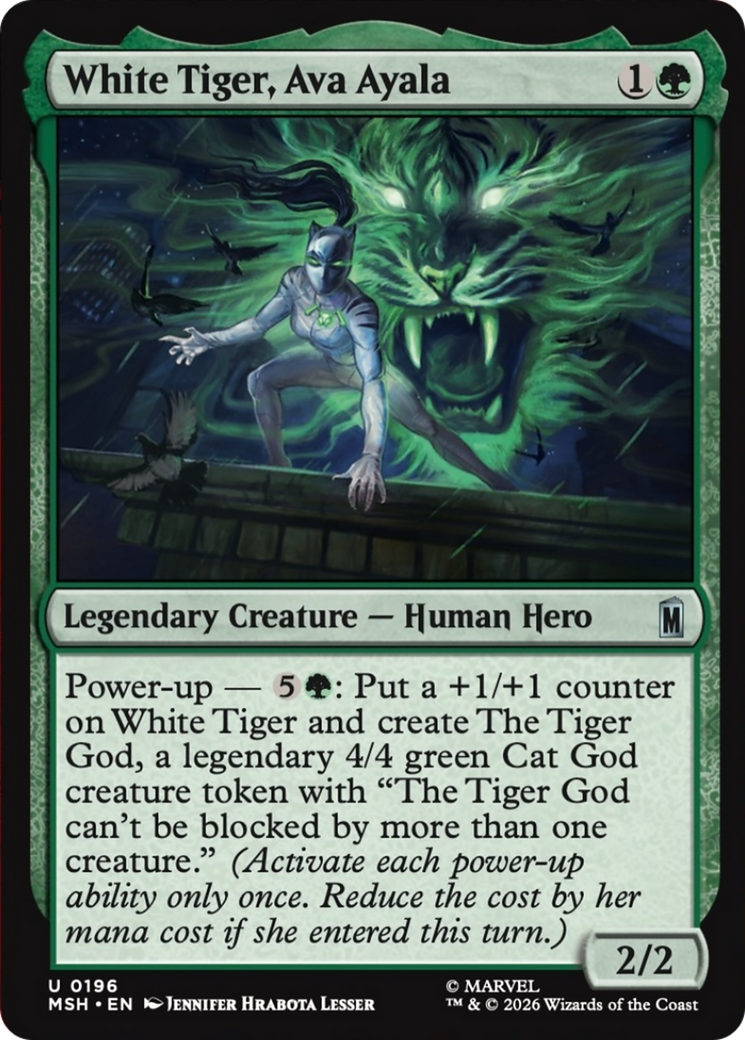 White Tiger, Ava Ayala [Marvel Super Heroes] | Mega City Incorporated
