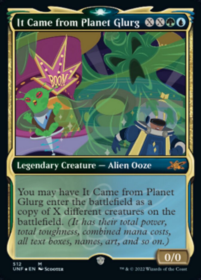 It Came from Planet Glurg (Showcase) (Galaxy Foil) [Unfinity] | Mega City Incorporated