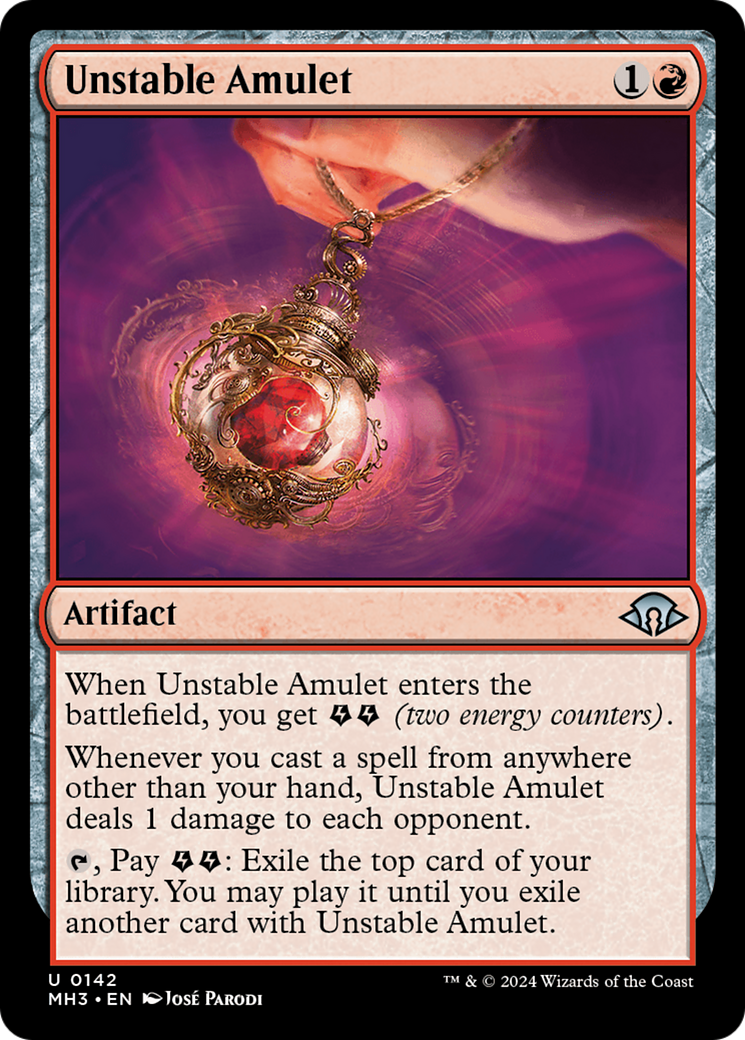 Unstable Amulet [Modern Horizons 3] | Mega City Incorporated