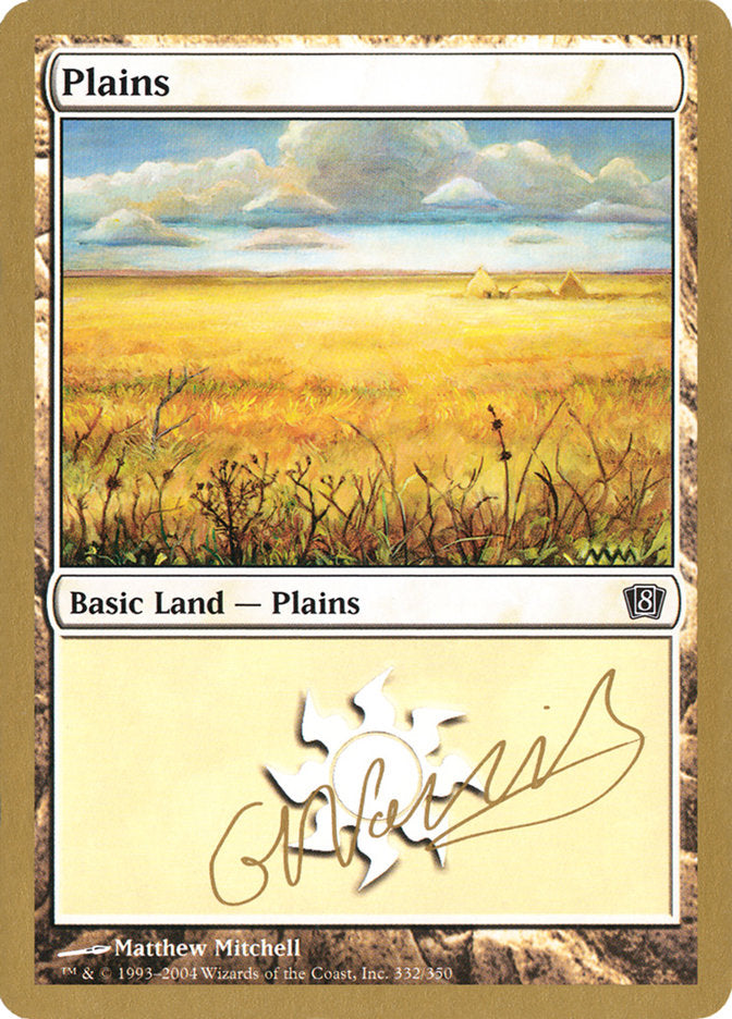 Plains (gn332) (Gabriel Nassif) [World Championship Decks 2004] | Mega City Incorporated