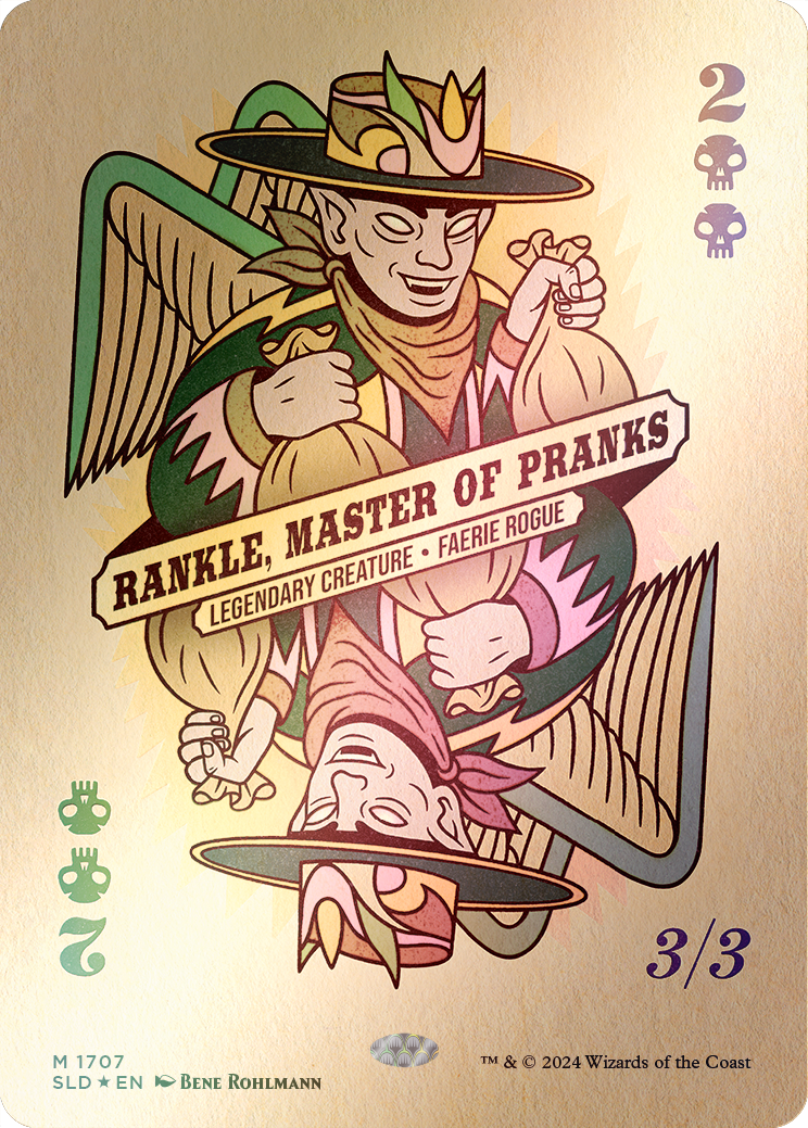 Rankle, Master of Pranks (Rainbow Foil) [Secret Lair Drop Series] | Mega City Incorporated