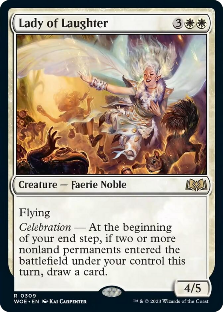 Lady of Laughter [Wilds of Eldraine] | Mega City Incorporated