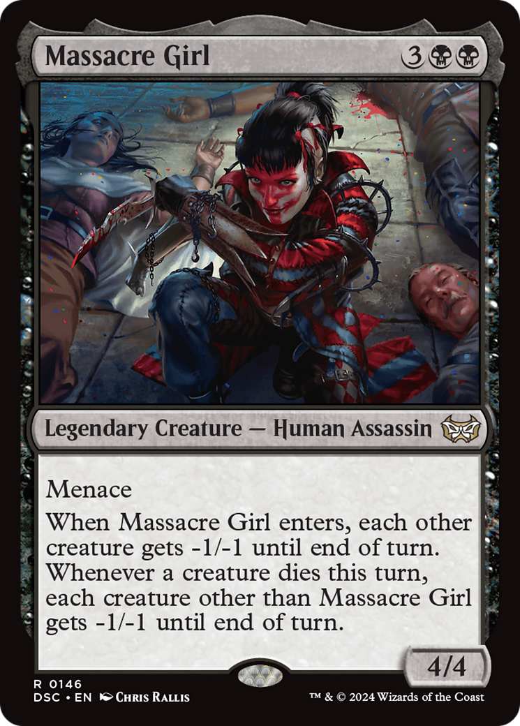 Massacre Girl [Duskmourn: House of Horror Commander] | Mega City Incorporated