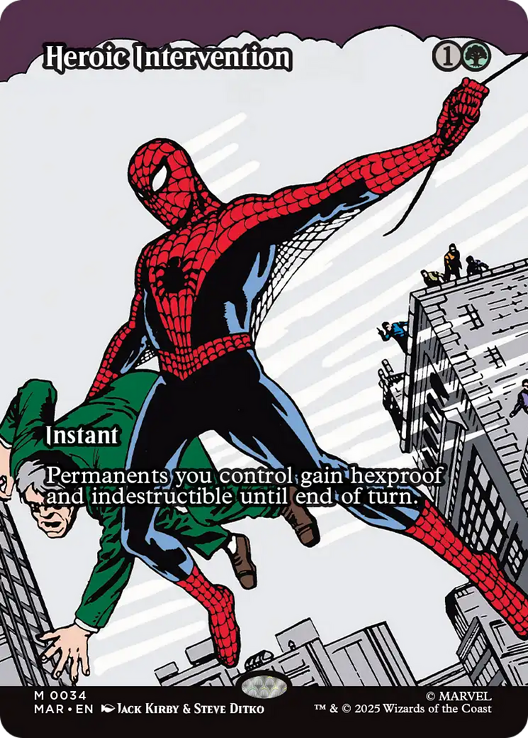 Heroic Intervention (Borderless) [Marvel Universe: Eternal-Legal] | Mega City Incorporated