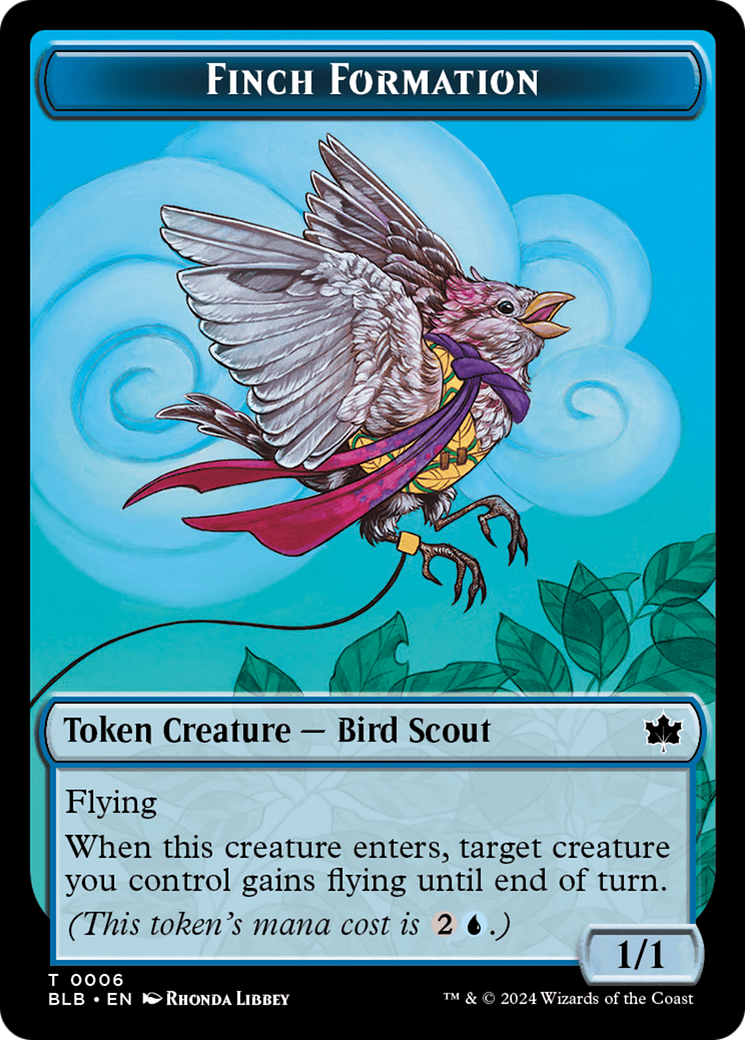 Finch Formation Token [Bloomburrow Tokens] | Mega City Incorporated