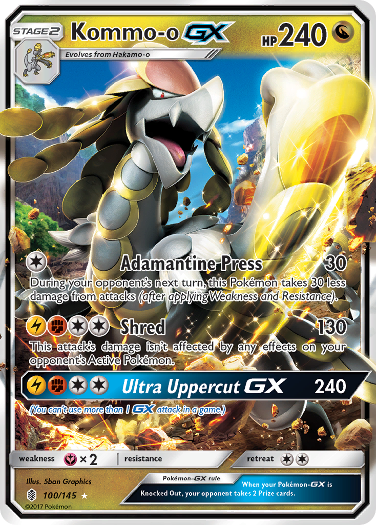 Kommo-o GX (100/145) [Sun & Moon: Guardians Rising] | Mega City Incorporated