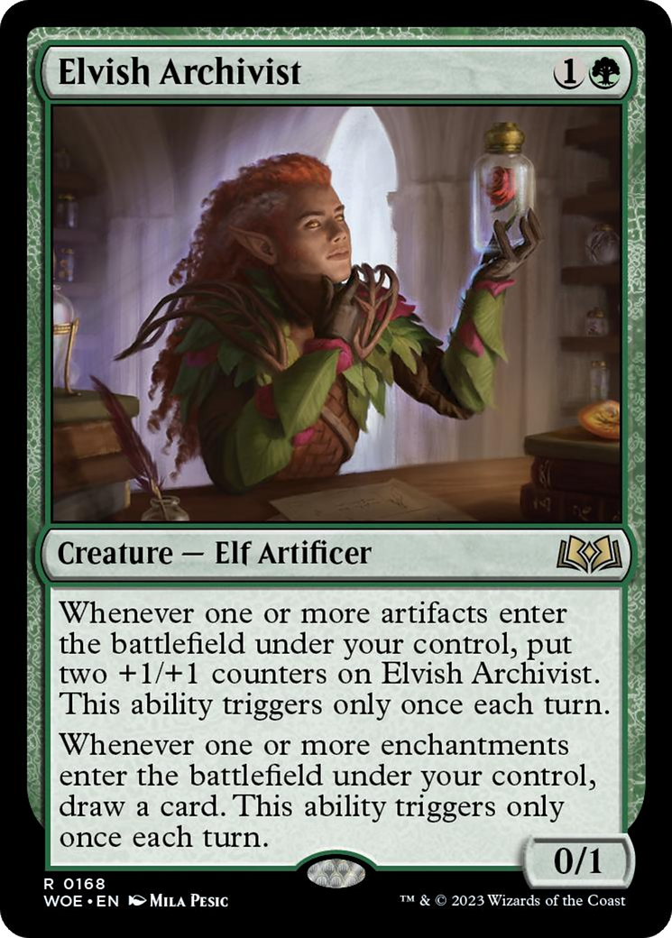 Elvish Archivist [Wilds of Eldraine] | Mega City Incorporated