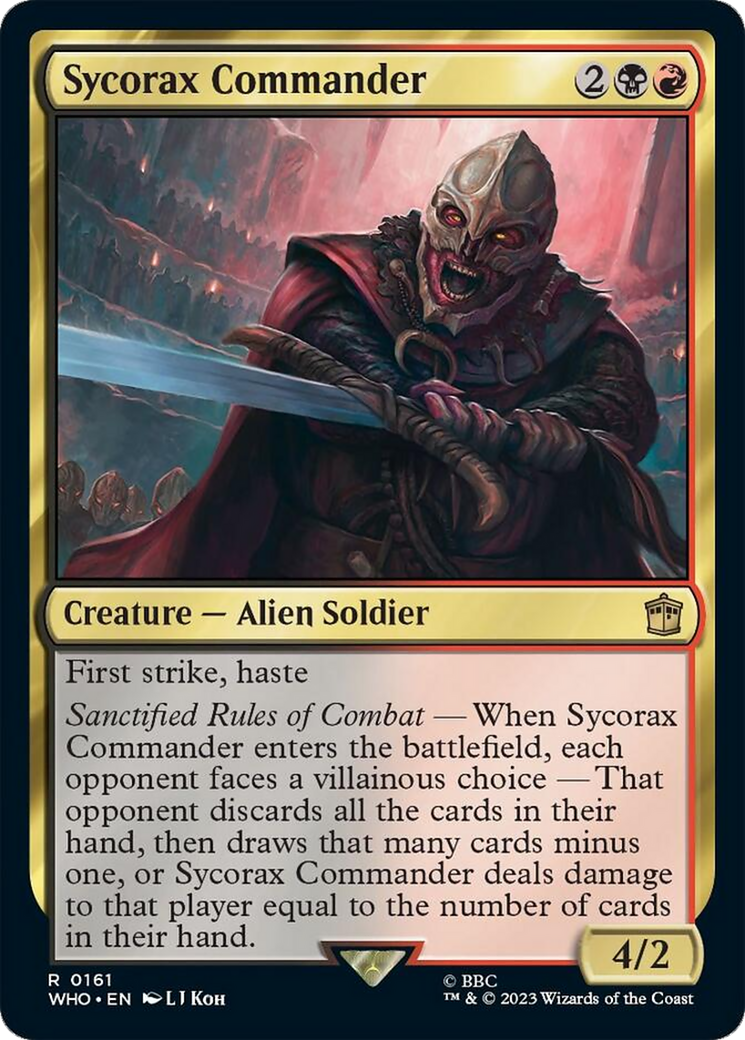 Sycorax Commander [Doctor Who] | Mega City Incorporated