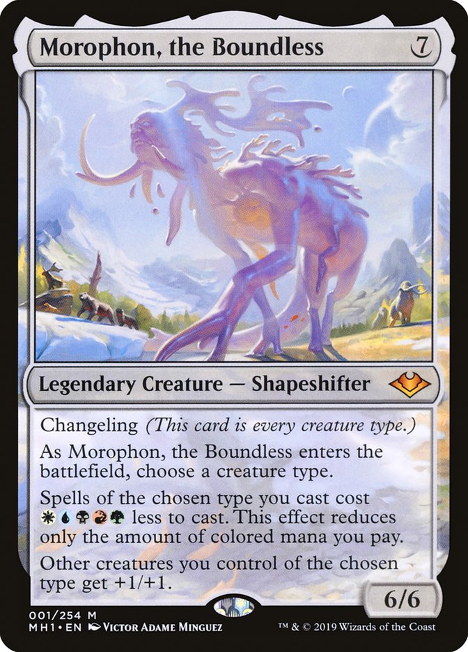 Morophon, the Boundless [Modern Horizons] | Mega City Incorporated