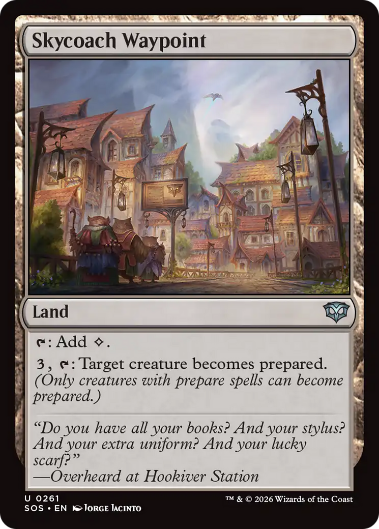 Skycoach Waypoint [Secrets of Strixhaven] | Mega City Incorporated
