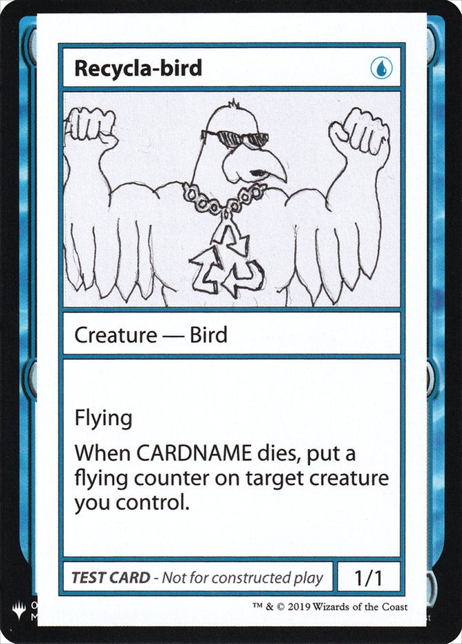 Recycla-bird [Mystery Booster Playtest Cards] | Mega City Incorporated