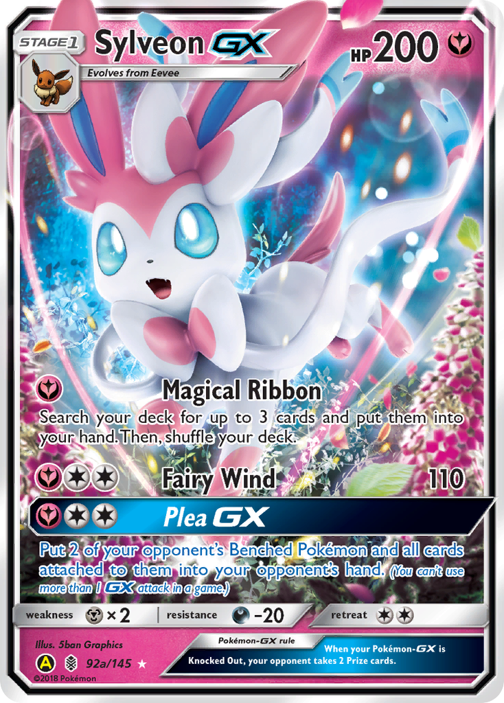 Sylveon GX (92a/145) [Alternate Art Promos] | Mega City Incorporated