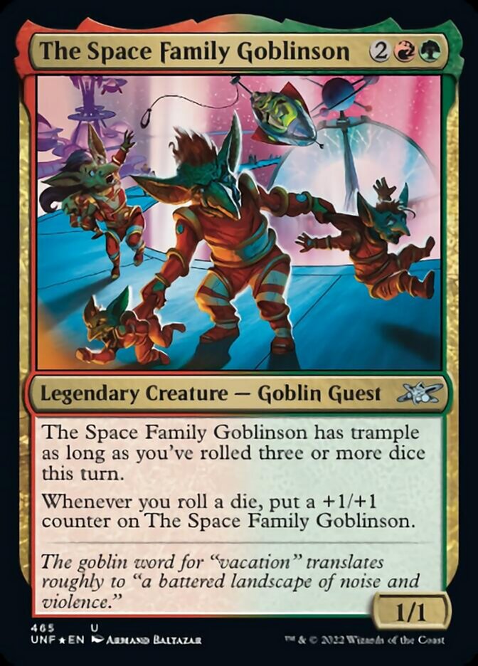 The Space Family Goblinson (Galaxy Foil) [Unfinity] | Mega City Incorporated