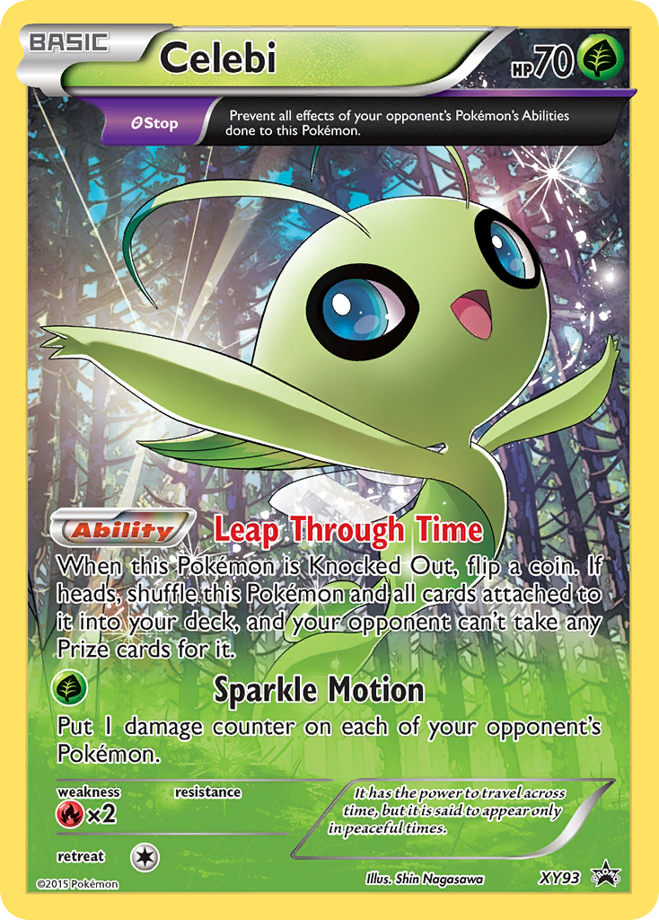 Celebi (XY93) [XY: Black Star Promos] | Mega City Incorporated