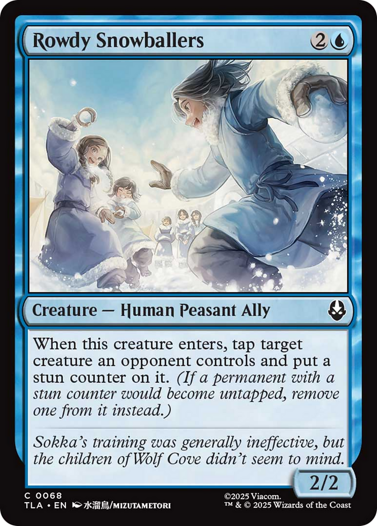 Rowdy Snowballers [Avatar: The Last Airbender] | Mega City Incorporated