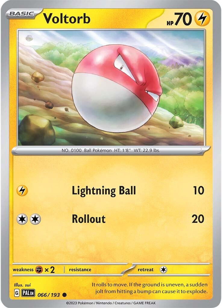 Voltorb (066/193) [Scarlet & Violet: Paldea Evolved] | Mega City Incorporated