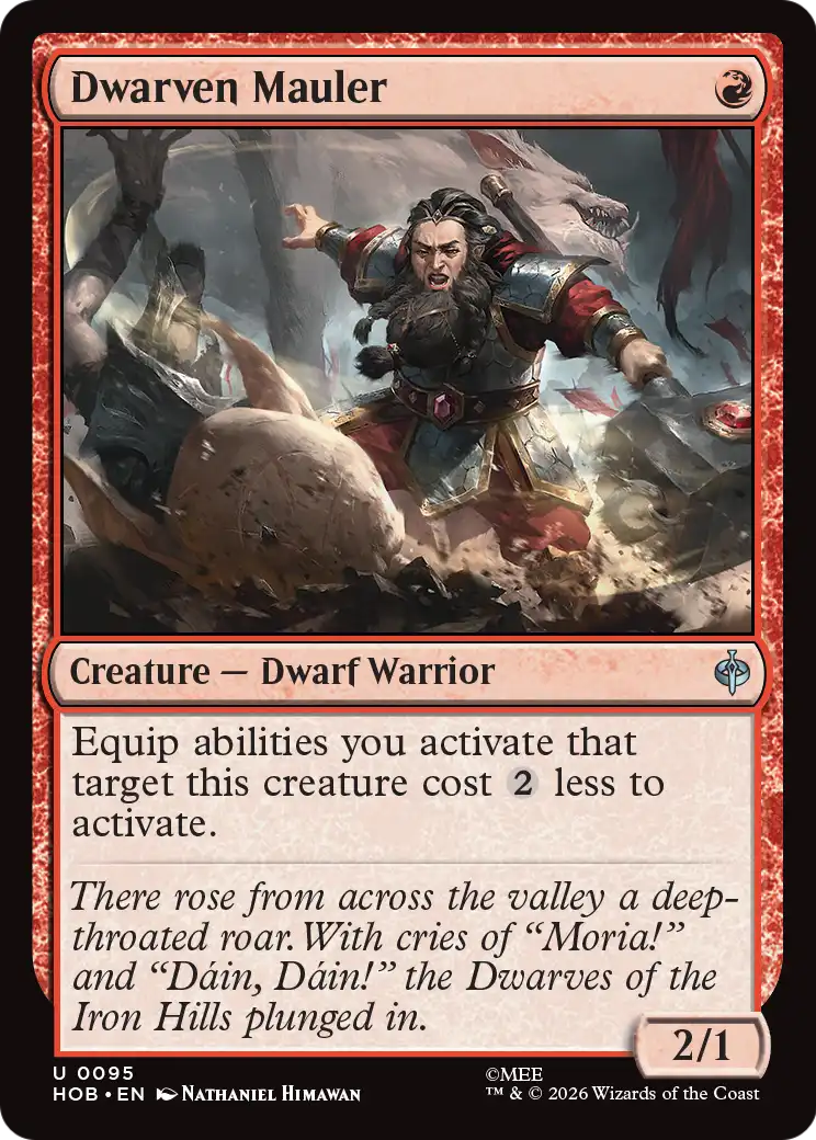 Dwarven Mauler [The Hobbit] | Mega City Incorporated