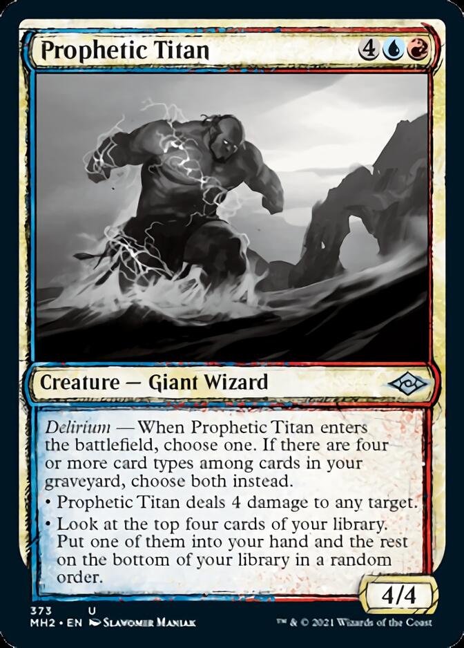 Prophetic Titan (Sketch) [Modern Horizons 2] | Mega City Incorporated