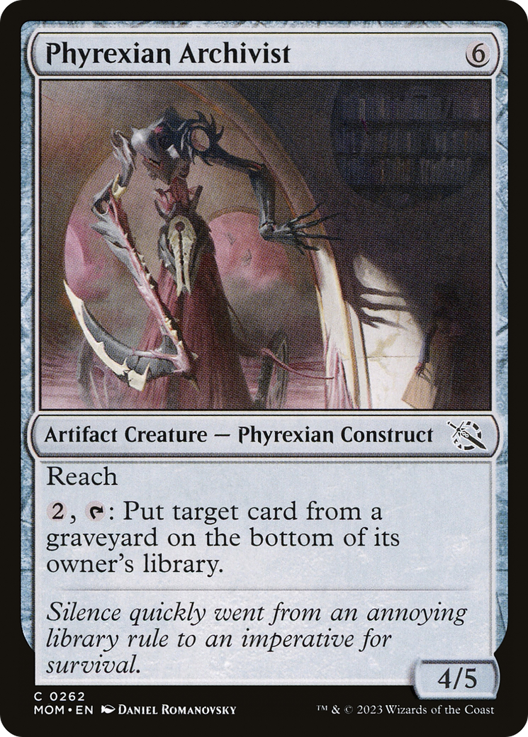 Phyrexian Archivist [March of the Machine] | Mega City Incorporated