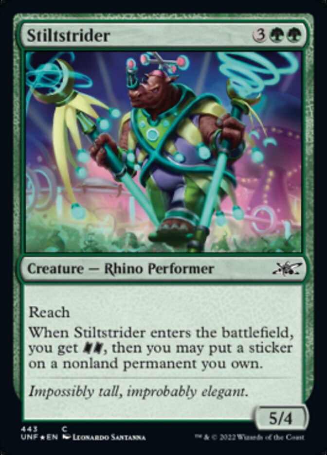 Stiltstrider (Galaxy Foil) [Unfinity] | Mega City Incorporated