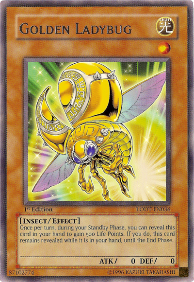 Golden Ladybug [LODT-EN036] Rare | Mega City Incorporated