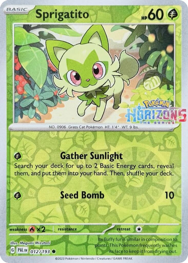 Sprigatito (012/193) [Miscellaneous Cards] | Mega City Incorporated