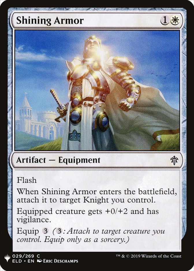 Shining Armor [Mystery Booster] | Mega City Incorporated