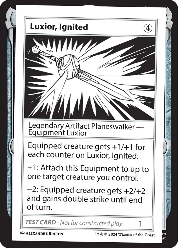 Luxior, Ignited [Mystery Booster 2 Playtest Cards] | Mega City Incorporated