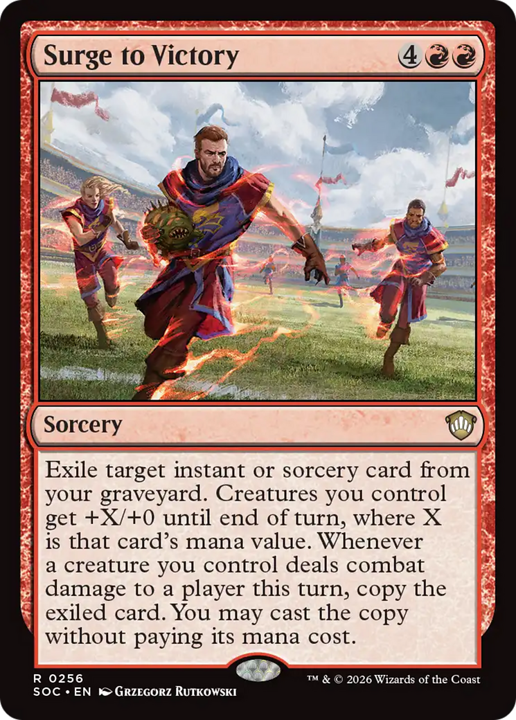 Surge to Victory [Secrets of Strixhaven Commander] | Mega City Incorporated