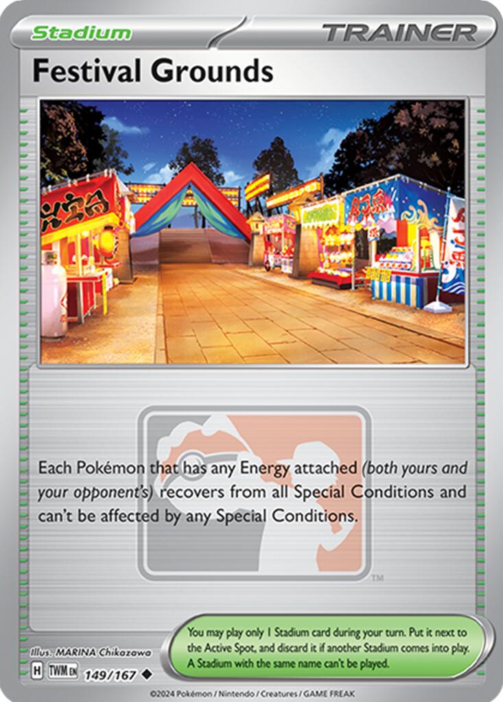 Festival Grounds (149/167) [League & Championship Cards] | Mega City Incorporated