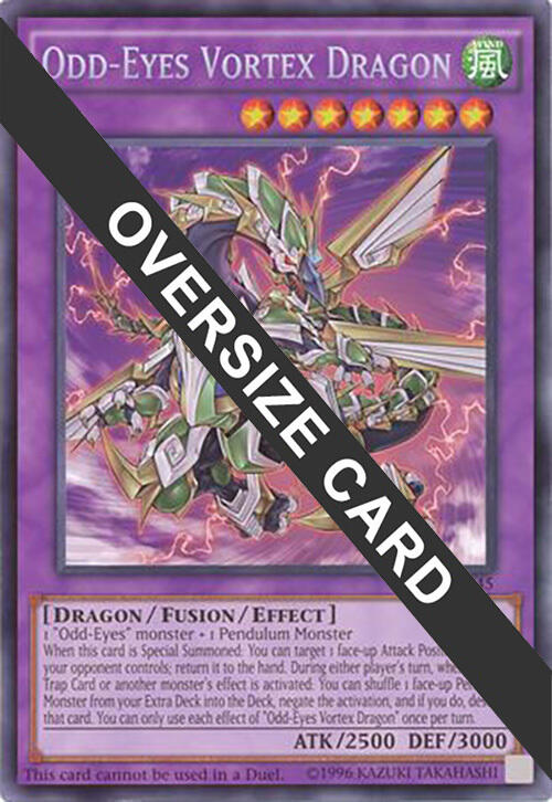 Odd-Eyes Vortex Dragon (Oversized) [DOCS-EN045] Promo | Mega City Incorporated