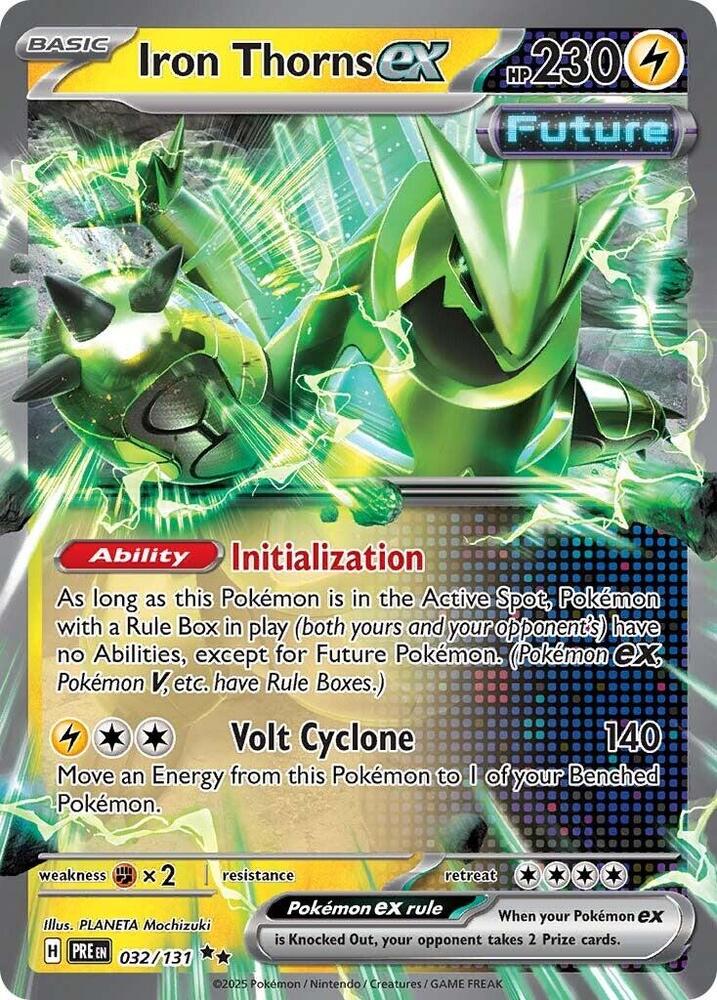 Iron Thorns ex (032/131) [Scarlet & Violet: Prismatic Evolutions] | Mega City Incorporated