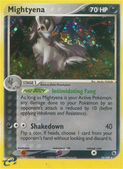 Mightyena (10/109) [EX: Ruby & Sapphire] | Mega City Incorporated