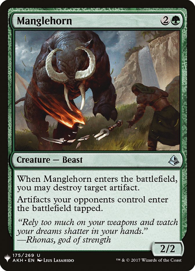 Manglehorn [Mystery Booster] | Mega City Incorporated