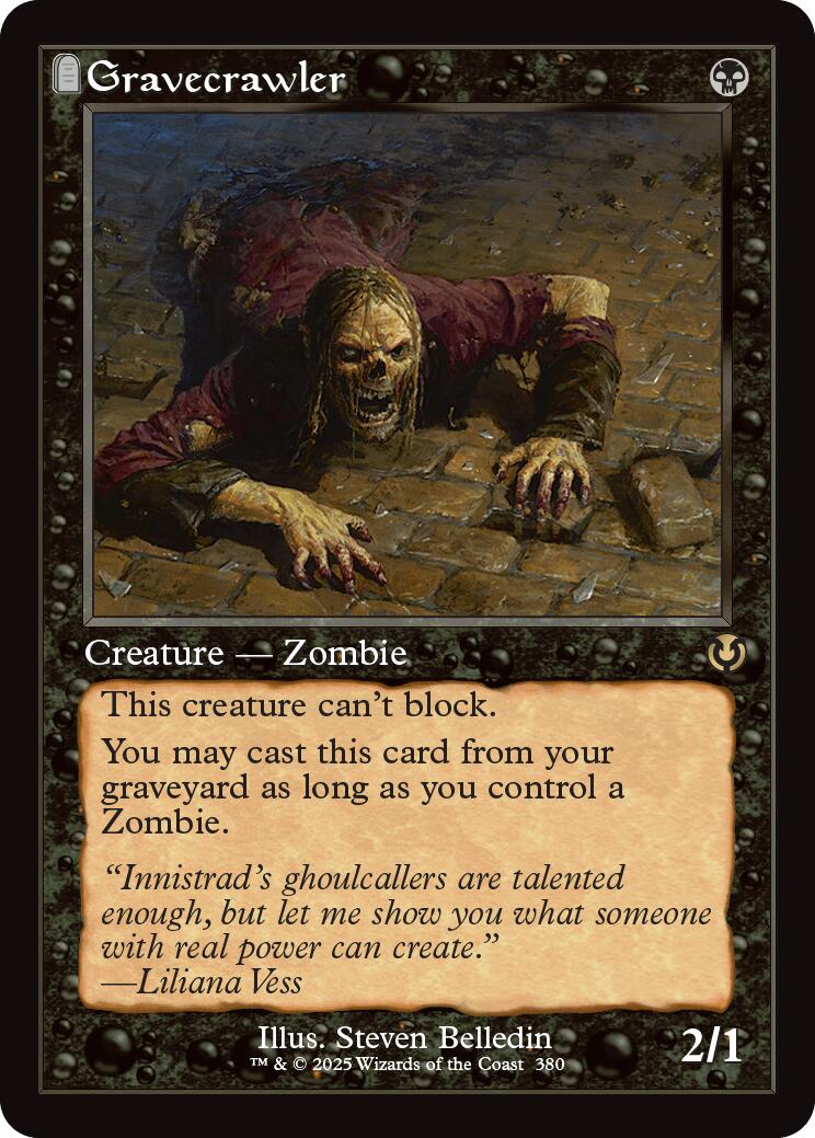 Gravecrawler (Retro Frame) [Innistrad Remastered] | Mega City Incorporated