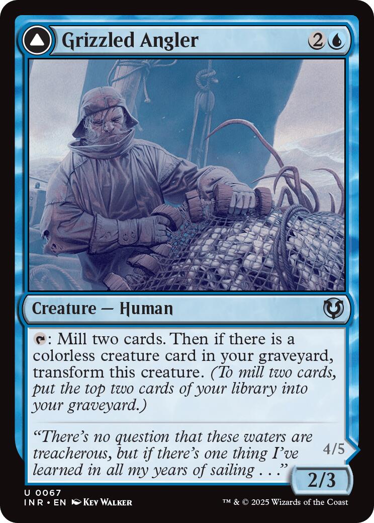 Grizzled Angler // Grisly Anglerfish [Innistrad Remastered] | Mega City Incorporated