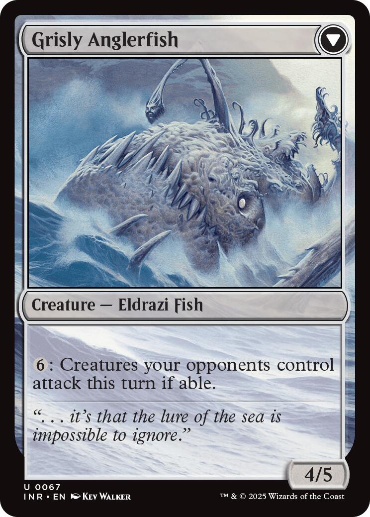 Grizzled Angler // Grisly Anglerfish [Innistrad Remastered] | Mega City Incorporated