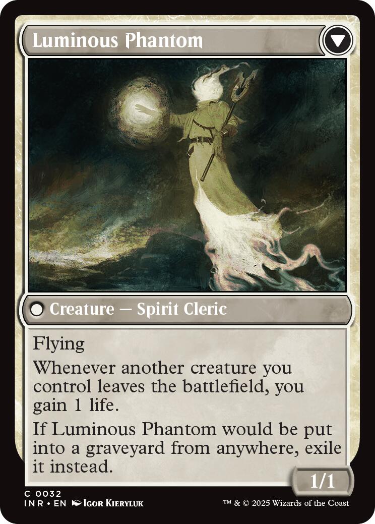 Lunarch Veteran // Luminous Phantom [Innistrad Remastered] | Mega City Incorporated