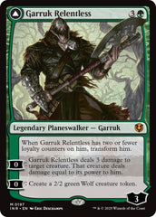 Garruk Relentless // Garruk, the Veil-Cursed [Innistrad Remastered] | Mega City Incorporated