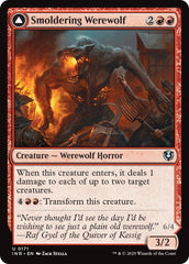 Smoldering Werewolf // Erupting Dreadwolf [Innistrad Remastered] | Mega City Incorporated