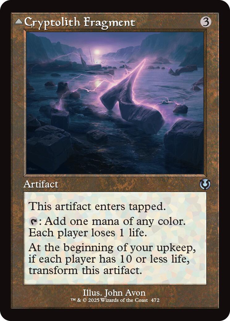 Cryptolith Fragment // Aurora of Emrakul (Retro Frame) [Innistrad Remastered] | Mega City Incorporated