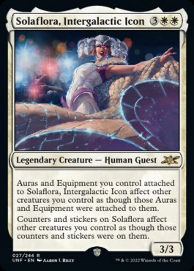 Solaflora, Intergalactic Icon [Unfinity] | Mega City Incorporated