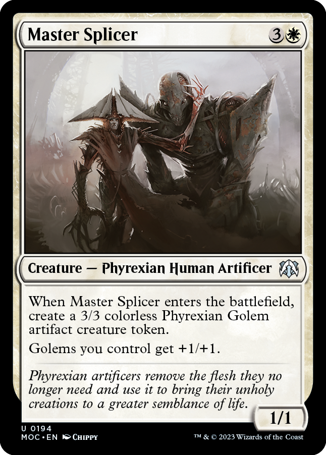 Master Splicer [March of the Machine Commander] | Mega City Incorporated