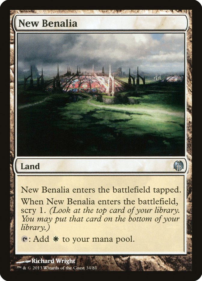 New Benalia [Duel Decks: Heroes vs. Monsters] | Mega City Incorporated