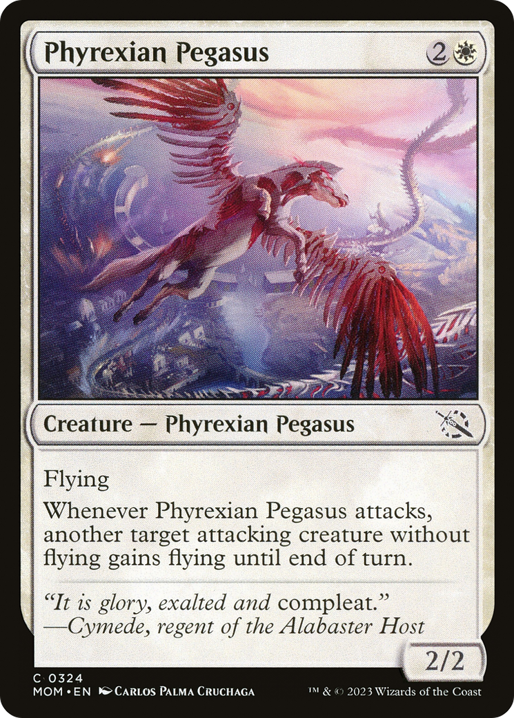 Phyrexian Pegasus [March of the Machine] | Mega City Incorporated