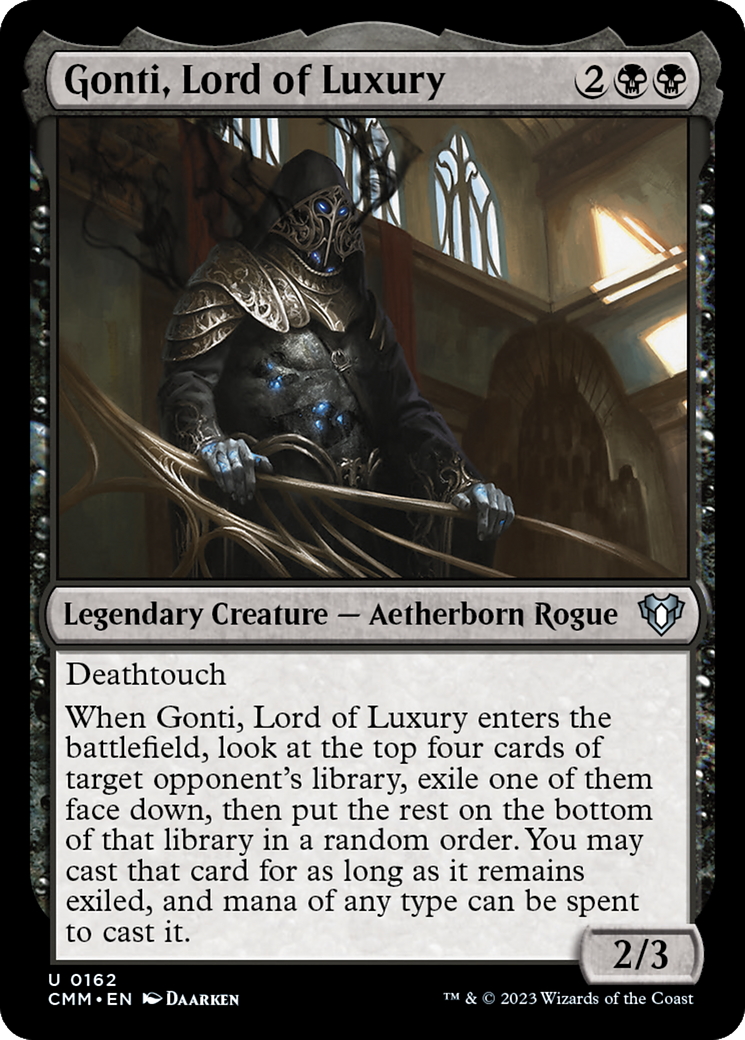 Gonti, Lord of Luxury [Commander Masters] | Mega City Incorporated