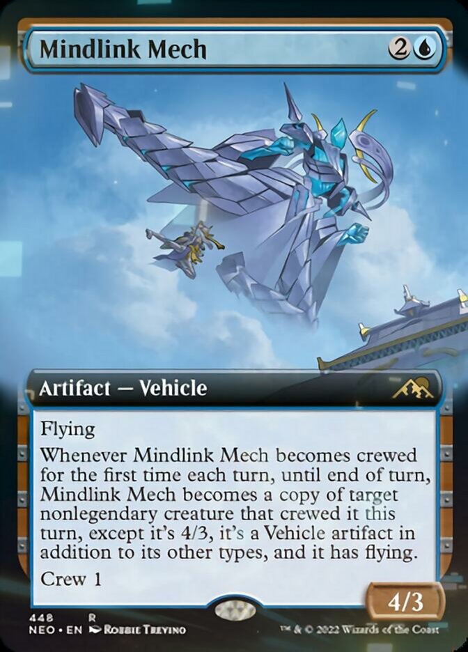 Mindlink Mech (Extended Art) [Kamigawa: Neon Dynasty] | Mega City Incorporated