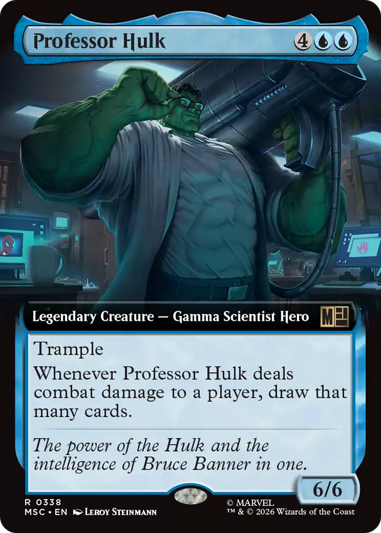 Professor Hulk (Extended Art) [Marvel Super Heroes Commander] | Mega City Incorporated
