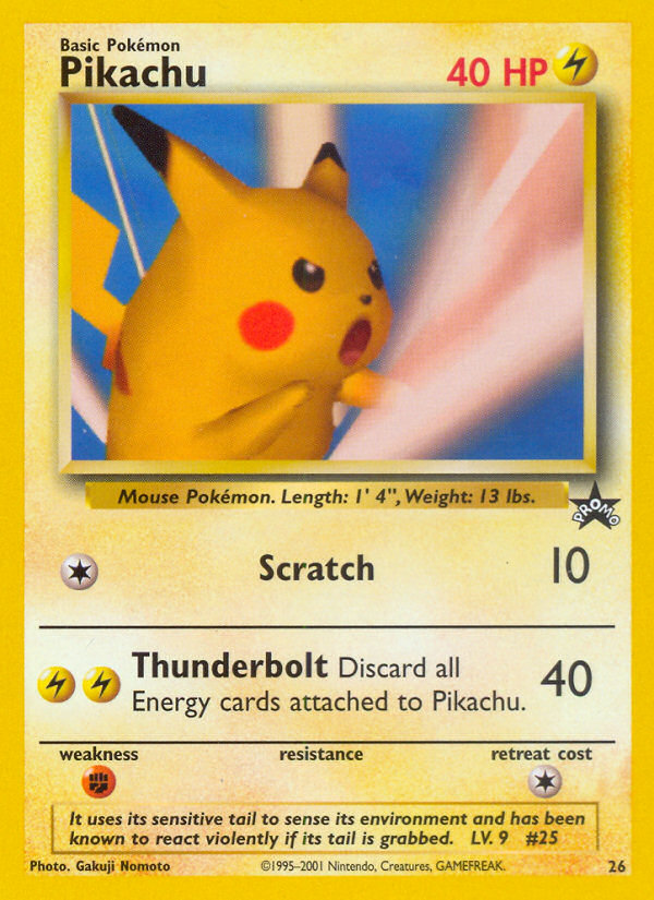 Pikachu (26) [Wizards of the Coast: Black Star Promos] | Mega City Incorporated